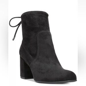 Franco Sarto suede black ankle boots 8.5 Pisces